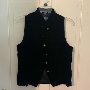 West Charter Club Velvet Vest